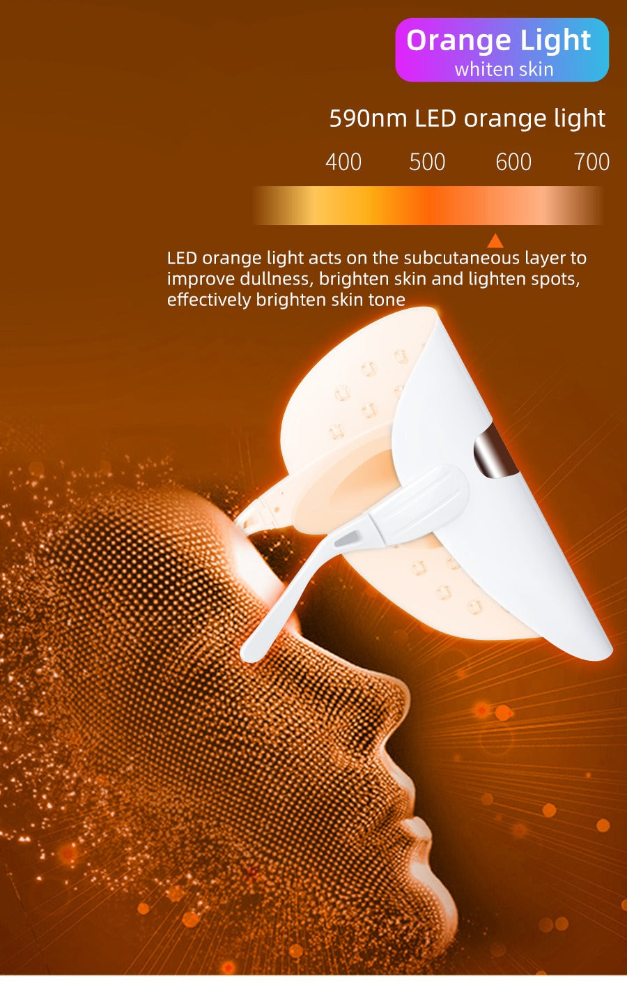 LuminaGlow™ Pro | 7-In-1 Clinical LED Light Therapy System